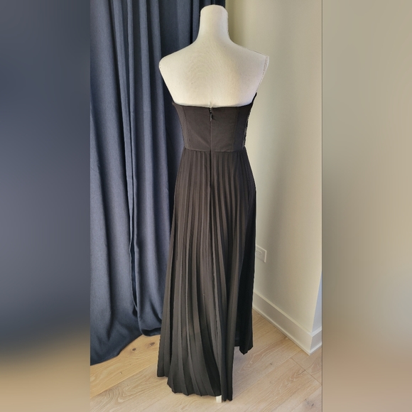 BEBE | Bustier Sequin Hi-Lo Dress - Picture 9 of 16